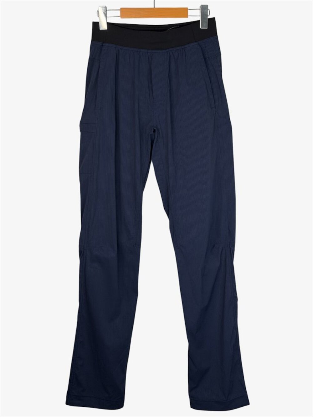 LULULEMON Seawall Track 2.0 Striped Utility Pants - Navy Blue/Black - Size S